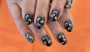 Get Your Nails Ready For Halloween With This Spooky Nail Art! Wallpaper