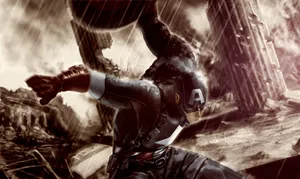 Get Your Patriotism On With Captain America's Style Wallpaper