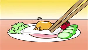 Get Your Work Done With Gudetama Computer! Wallpaper