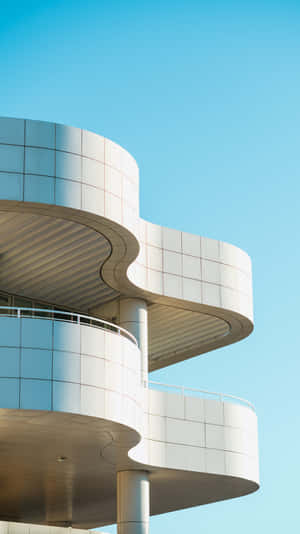 Getty Center Architectural Curves Wallpaper