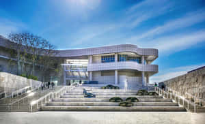 Getty Center Architecture Entrance Wallpaper