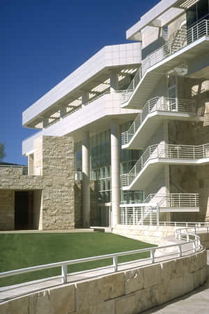 Getty Center Architecture Exterior Wallpaper