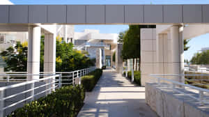 Getty Center Architecture Walkway Wallpaper