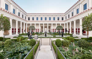 Getty Center Inner Courtyard Wallpaper