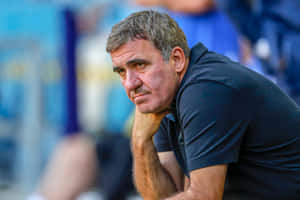 Gheorghe Hagi Romanian Football Coach Wallpaper