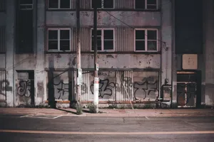 Ghetto Hood Graffiti Front Wallpaper