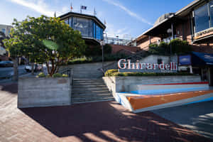 Ghiradelli Square San Francisco In Morning Wallpaper