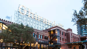 Ghiradelli Square Sign Against The Sky Wallpaper