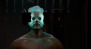 Ghost In The Shell's Batou Preparing For Action Wallpaper
