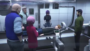 Ghost In The Shell Team Medical Scene Wallpaper