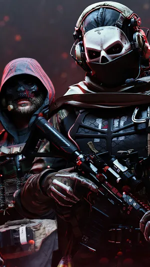 Ghost M W2 Character Artwork Wallpaper