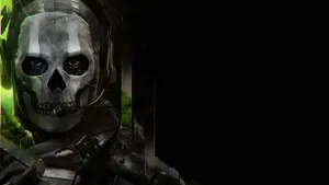 Ghost M W2 Iconic Skull Mask Wallpaper