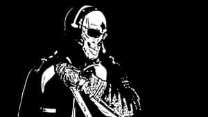 Ghost M W2 Iconic Skull Maskand Tactical Gear Wallpaper