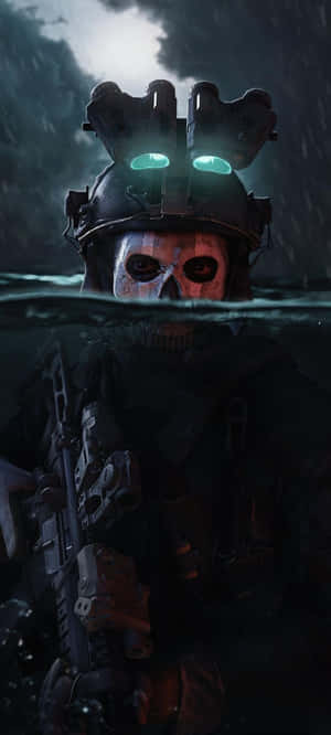 Ghost M W2 Night Operation Wallpaper
