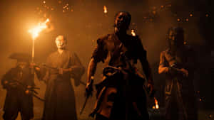 Ghost Of Yotei Characters Wallpaper