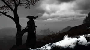 Ghost Of Yotei Encounter Wallpaper