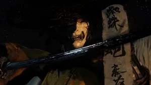 Ghost Of Yotei Mask Wallpaper