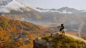 Ghost Of Yotei Scenic View Wallpaper