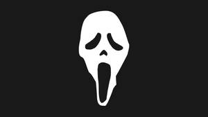 Ghostface Abstract Minimalist Art Wallpaper