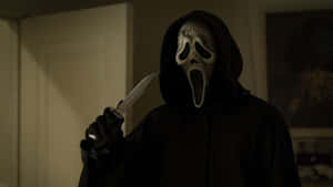 Ghostface Killer Scream6 Movie Scene Wallpaper