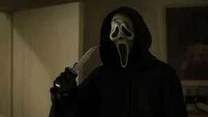 Ghostface Killer Scream6 Movie Scene Wallpaper