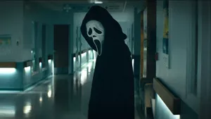Ghostfacein Hospital Corridor Scream6 Wallpaper