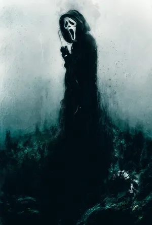 Ghostfacein Mist Artwork Wallpaper