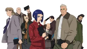 Ghostinthe Shell Team Portrait Wallpaper