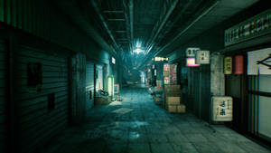 Ghostwire Tokyo Subway Shops Wallpaper