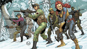 Gi Joe Comic Book Series Wallpaper