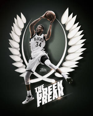 Giannis Antetokounmpo The Greek Freak Wallpaper