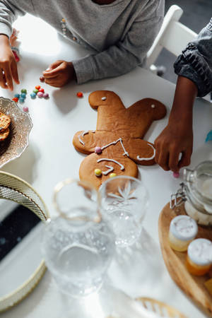 Giant Christmas Cookie Wallpaper