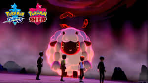 Giant Glowing Dubwool Wallpaper