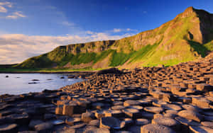 Giant's Causeway Daylight View Wallpaper