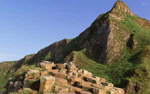 Giant's Causeway Rock Mountain Wallpaper