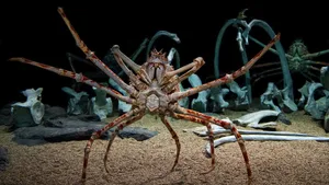 Giant Spider Crab Display Wallpaper