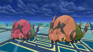 Giant Venipede 3d Wallpaper