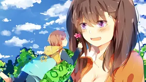 Giant Warrior Diane In Action Wallpaper