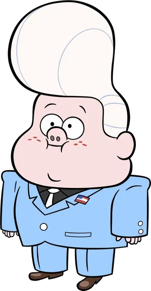 Gideon Gleeful Portrait Wallpaper