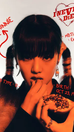 Gidle_ Minnie_ Never Die_ Promo Wallpaper