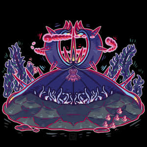 Gigantamax Toxapex Wallpaper