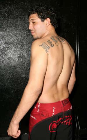 Gilbert Melendez Back Tattoo Ufc Backstage Wallpaper