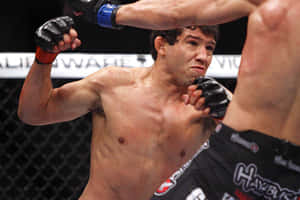 Gilbert Melendez Punch Swing Strikeforce Championship Wallpaper