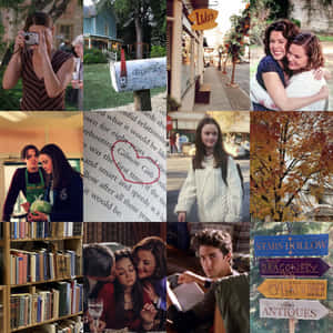 Gilmore Girls Collage Aesthetic Wallpaper