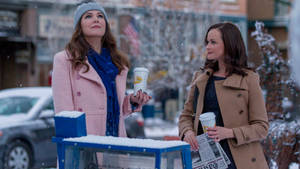 Gilmore Girls In Snow Wallpaper