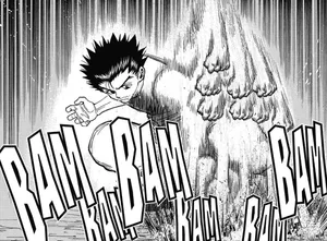 Ging Freecss - Hunter X Hunter Character In Action Wallpaper