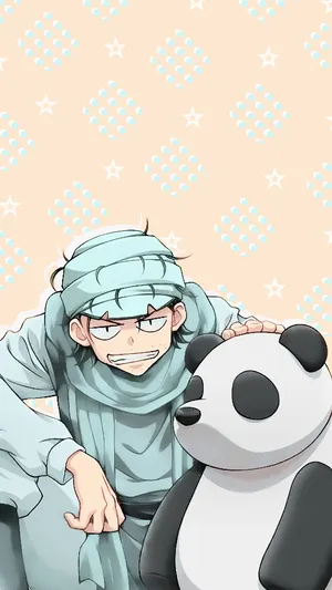 Ging Freecss Striking A Confident Pose Against A Vibrant Background Wallpaper