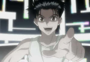 Ging Freecss, The Renowned Hunter In Action Wallpaper