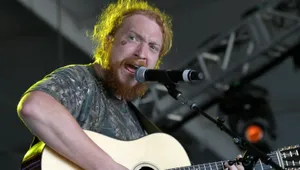 Ginger Bearded Musician Performing Live Wallpaper