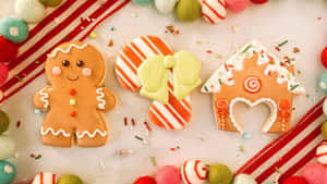 Gingerbread_ Cookies_ Festive_ Decorations.jpg Wallpaper